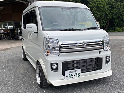 令和4年式　スズキ　エブリィワゴンPZターボスペシャル